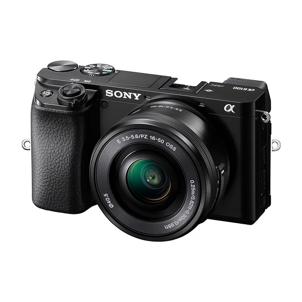 Sony Alpha 6100 Cámara APS-C Con lente 16-50mm ILCE-6100KBQE38 6