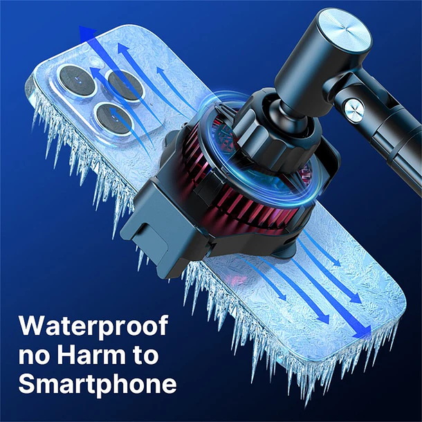 Ulanzi SK-06 Soporte Ventilador Para Teléfonos Sobre Escritorio 7