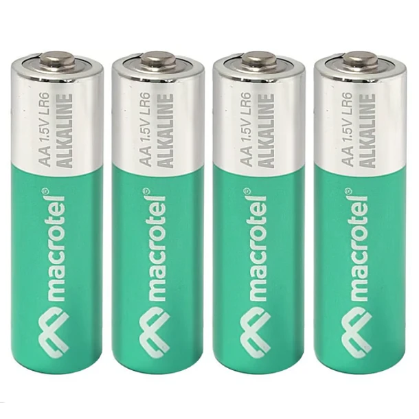 Macrotel 4 Pilas AA Alcalinas 1.5V 1