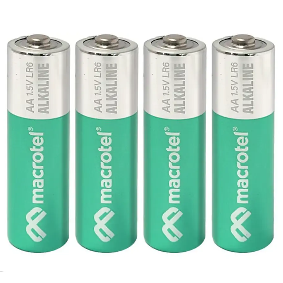 Macrotel 4 Pilas AA Alcalinas 1.5V 1