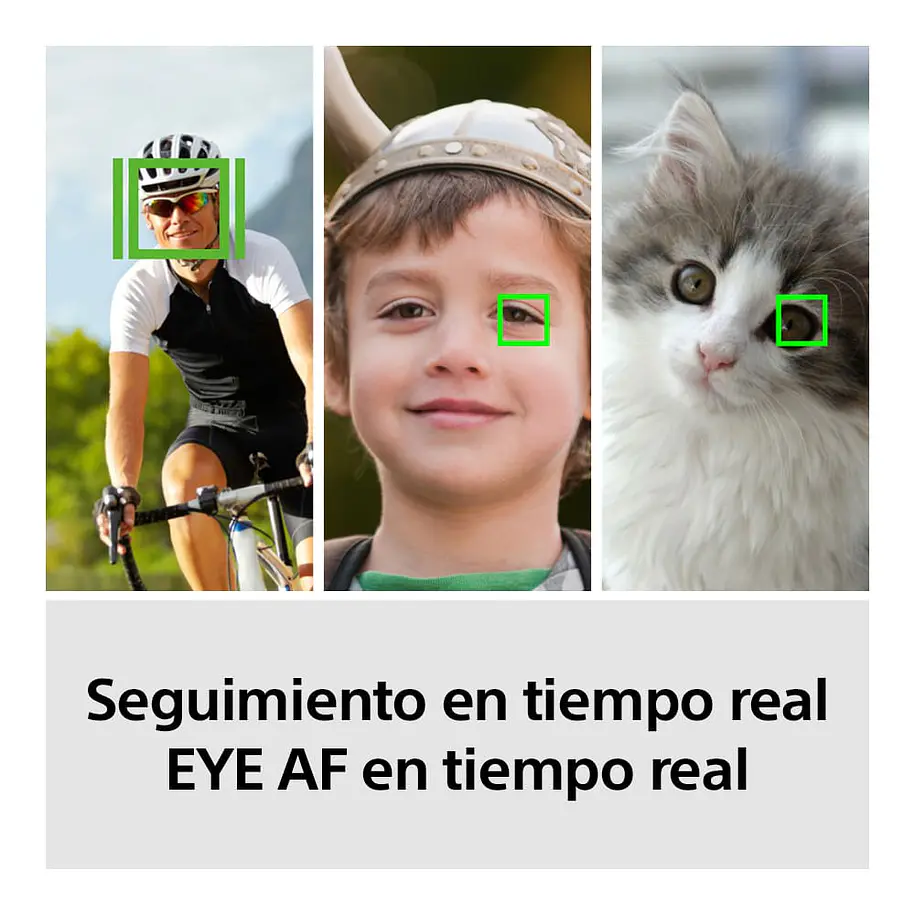 Sony Alpha 6100 Con Lentes 16-50mm y 55-210mm Cámara APS-C   ILCE-6100XBQE38 8