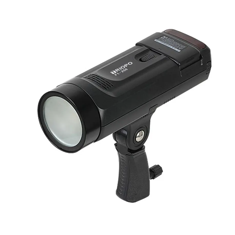 Triopo F1-250 Flash de Estudio Portátil 250W Con Batería Recargable 1
