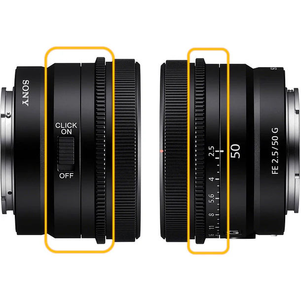 Sony Lente 50mm F2.5 G   SEL50F25G 12