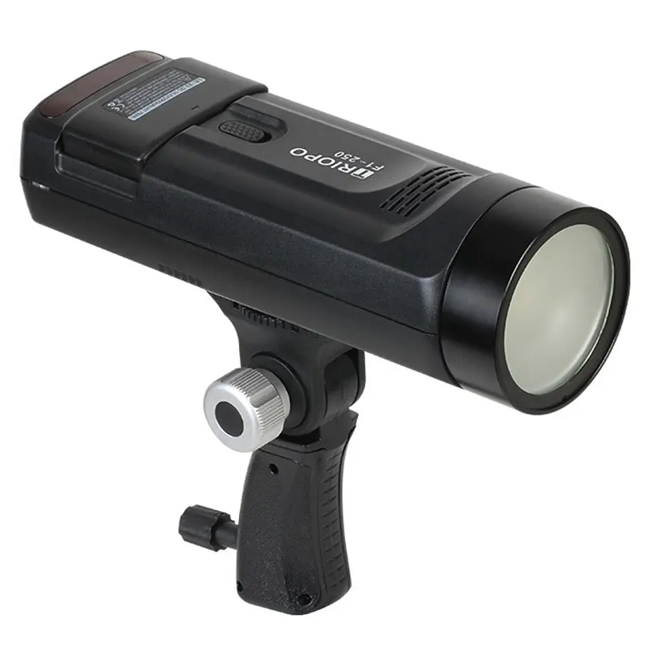 Triopo F1-250 Flash de Estudio Portátil 250W Con Batería Recargable 2