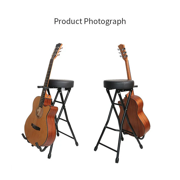 Hebikuo Sillin Con Soporte Para Guitarra Acustica Ma81 1