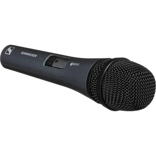 Sennheiser Micrófono Vocal E835-S cardioide dinámico con switch On/OFF 3