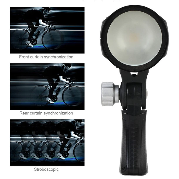 Triopo F1-250 Flash de Estudio Portátil 250W Con Batería Recargable 5