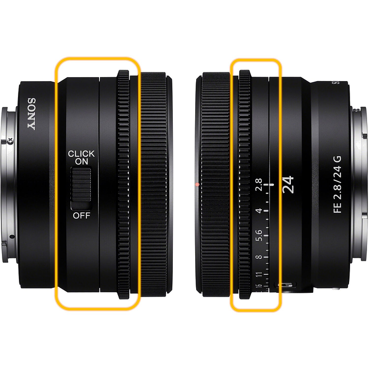 Sony Lente  FE 24mm F2.8 G    SEL24F28G 11