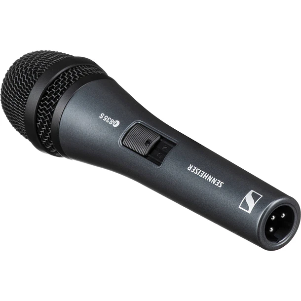 Sennheiser Micrófono Vocal E835-S cardioide dinámico con switch On/OFF 4