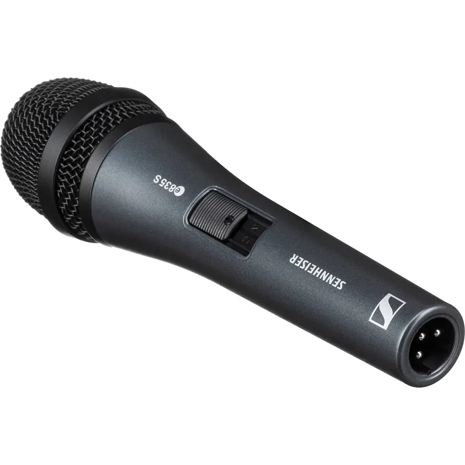 Sennheiser Micrófono Vocal E835-S cardioide dinámico con switch On/OFF 4