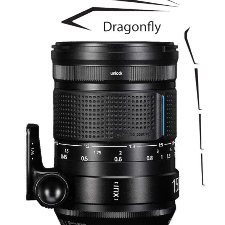 Irix Lente 150mm f/2.8 Dragonfly Macro 1:1 Para Cámara Canon Montura EF 17