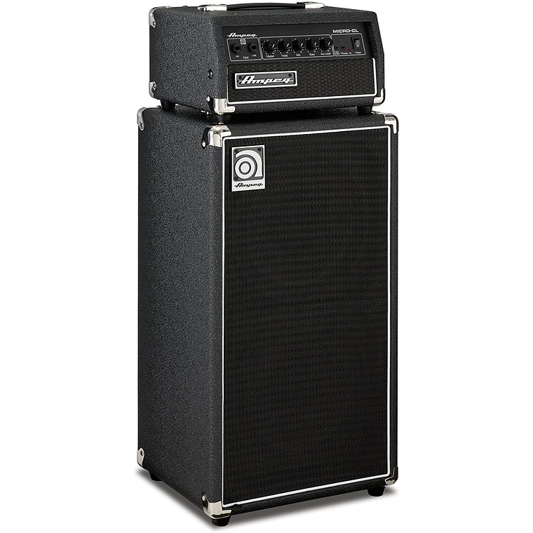 Ampeg Micro Cl Stack Gabinete Bajo + Cabezal Bajo Ampeg 1