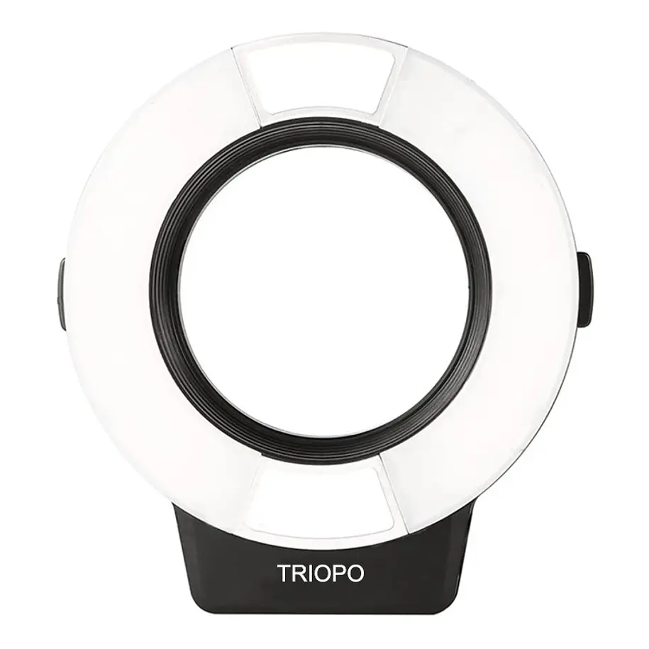 Triopo TR-15EXN Flash Anular Para Macro Fotografía Para Nikon Con Luz Led 2