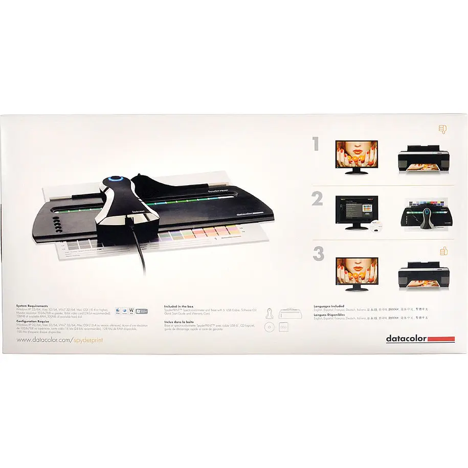 Datacolor SpyderPRINT Calibrador de Impresoras S4SR100 2