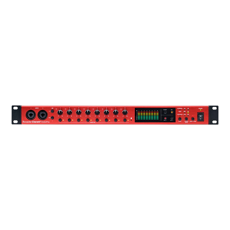 Focusrite Clarett+ Octopre Interfaz Audio Preamp Mic Focusrite 2