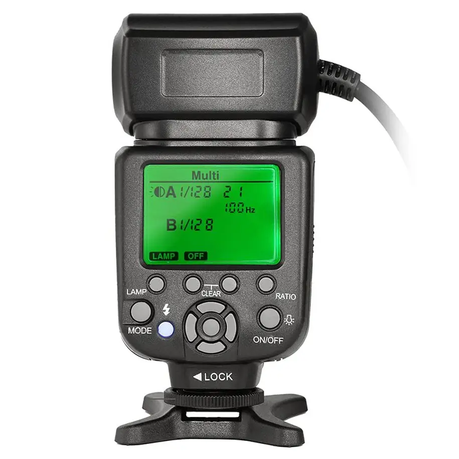 Triopo TR-15EXN Flash Anular Para Macro Fotografía Para Nikon Con Luz Led 3