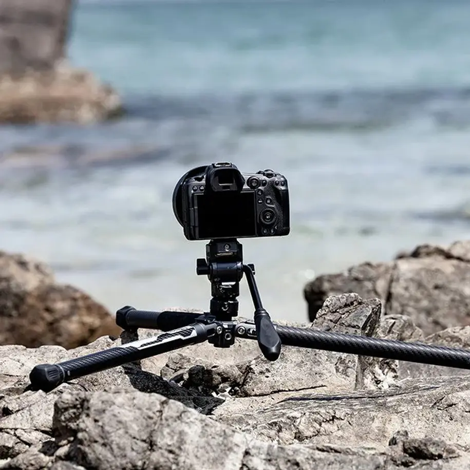 Ulanzi X-Aircross F38 Trípode Video Ideal Para Viajes UL-3318 de Fibra de Carbono 8