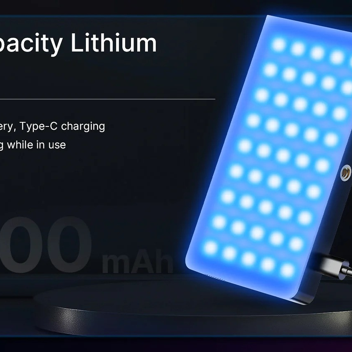 Ulanzi PL-01 LT002 Luz LED de 7