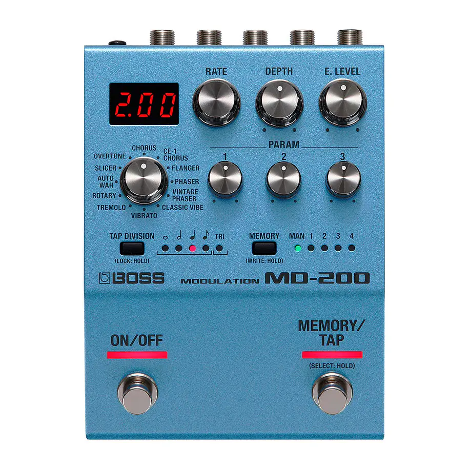 Boss Md-200 Modulacion Pedal Efecto Boss 1