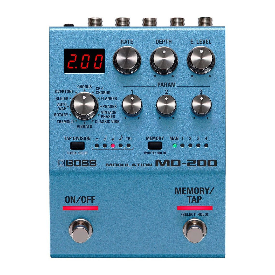 Boss Md-200 Modulacion Pedal Efecto Boss 1