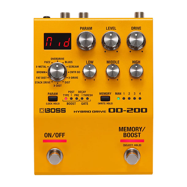 Boss Od-200 Hybrid Drive Pedal Efecto Boss 1