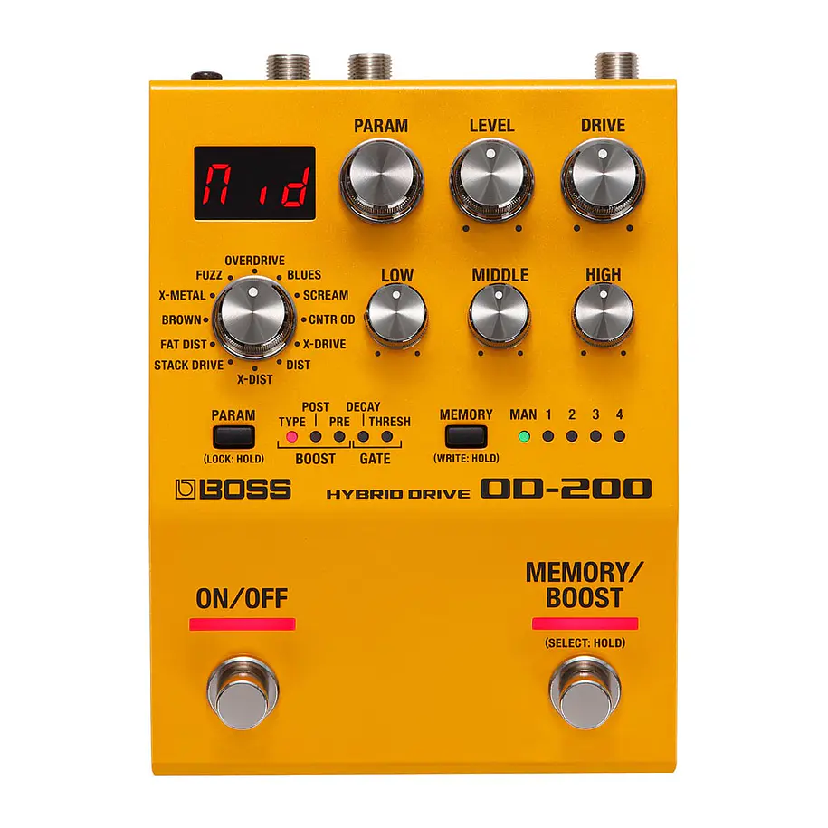 Boss Od-200 Hybrid Drive Pedal Efecto Boss 1