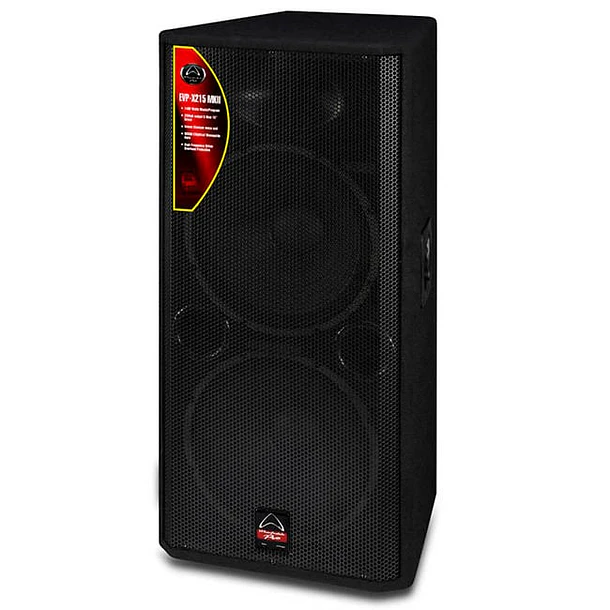 Wharfedale Evp-X215 Mkii Bk Caja Pasiva Alfombrada 700w Rms Wharfedale 1