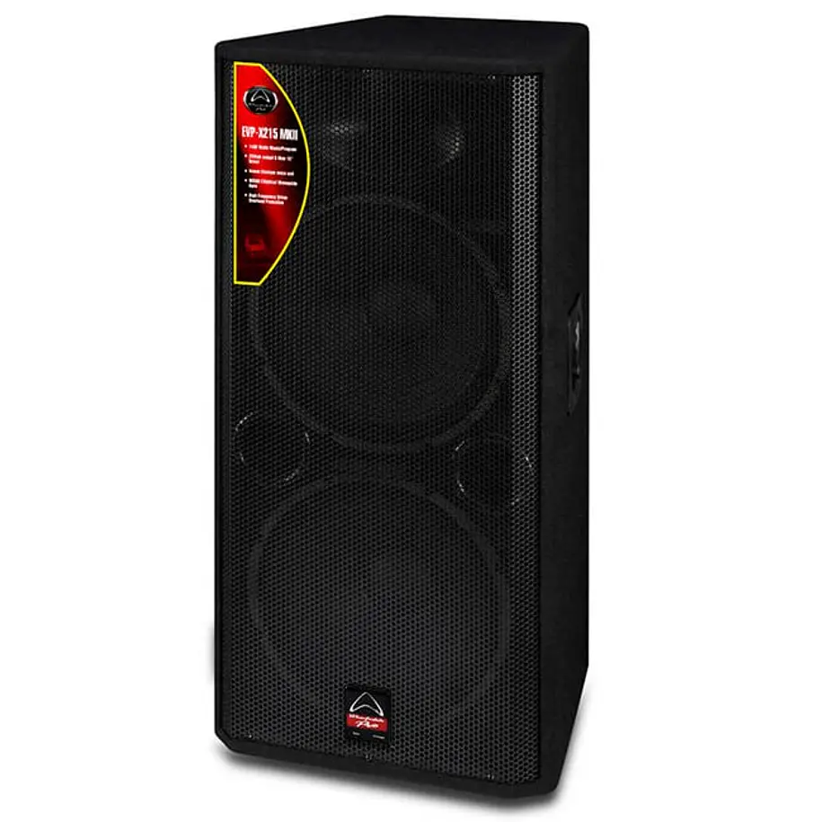 Wharfedale Evp-X215 Mkii Bk Caja Pasiva Alfombrada 700w Rms Wharfedale 1