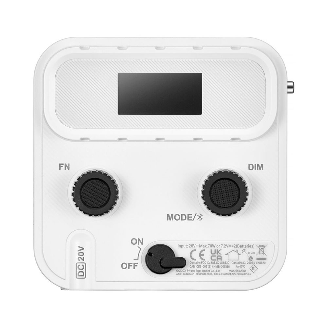 Godox ML60II BI Luz Led Bicolor 70W Con Empuñadura y Battery Grip AK-B01 18