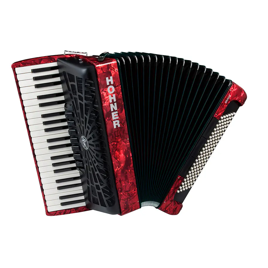 Hohner A16832 Rd Acordeon 120 Bravo Ii W/Bag Hohner 1