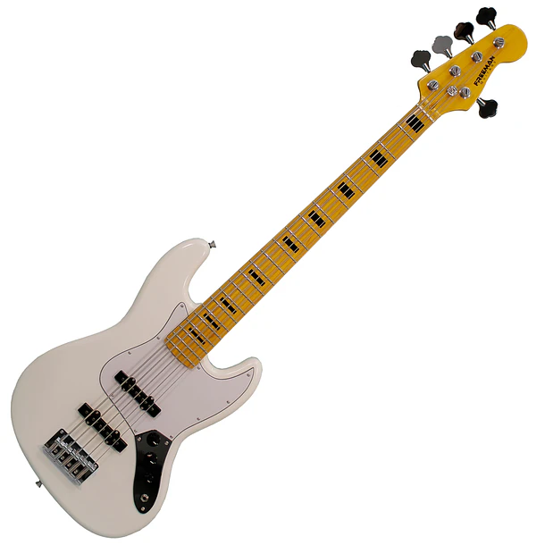 Freeman Jazz Bass Wh Bajo Electrico 5 Cuerdas Mbb Freeman 1