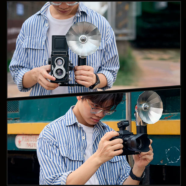 Godox Lux Master Flash de Cámara Retro 4