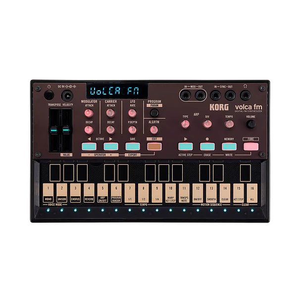 Korg Volca-Fm2 Sintetizador Digital Fm Korg 1