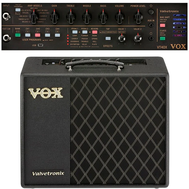Vox Vt40x Combo Guitarra 40w Vox 1