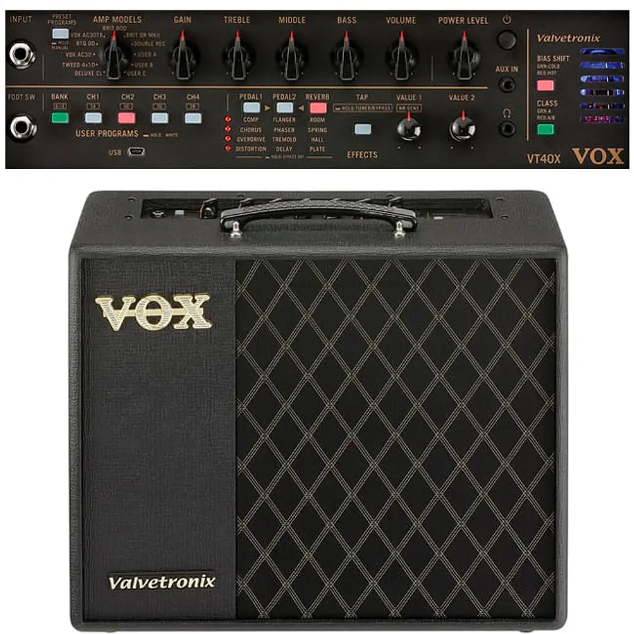 Vox Vt40x Combo Guitarra 40w Vox 1