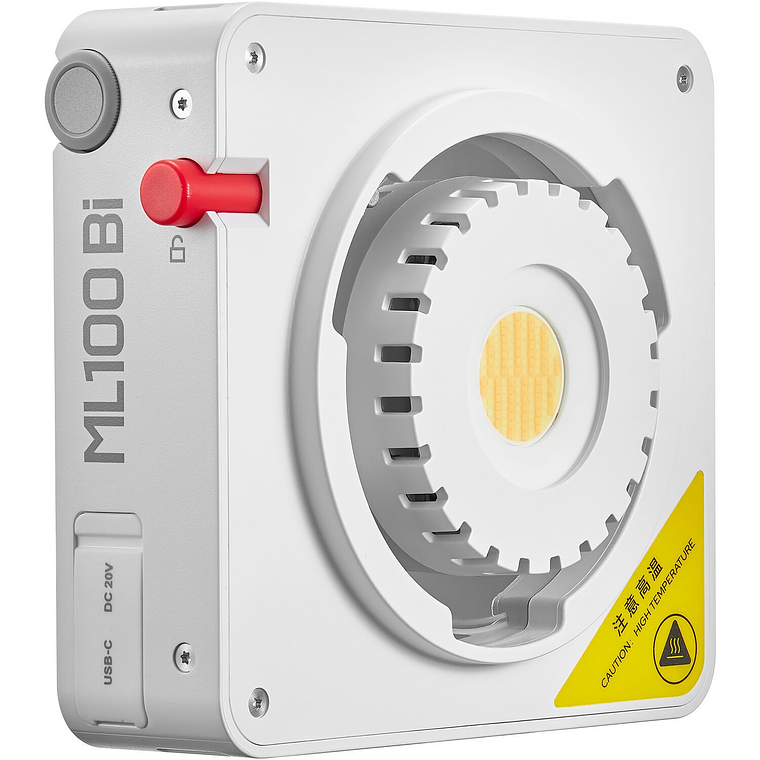 Godox ML100Bi Bi-Color Kit1 Con Lentes de 15° y 36° y Soporte Para Power Bank 2