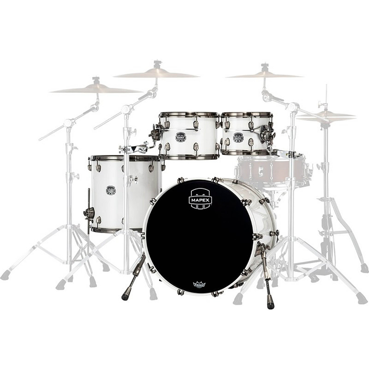 Mapex Se529xmbpi Shell Pack Saturn Evo Series Polar White Mapex 1