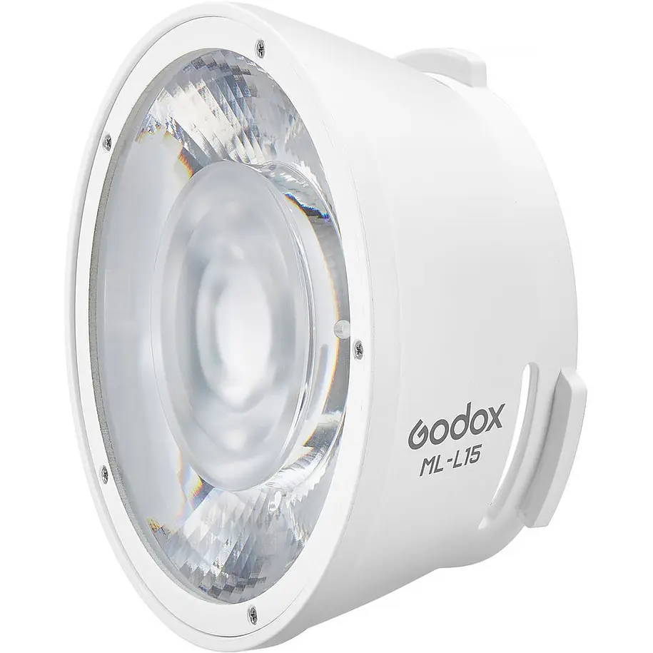 Godox ML100Bi Bi-Color Kit1 Con Lentes de 15° y 36° y Soporte Para Power Bank 18