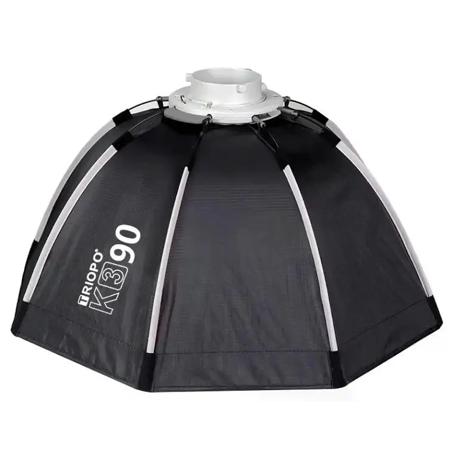 Triopo K3-90 Softbox Octogonal Universal 90 Cm Montura Bowens  1