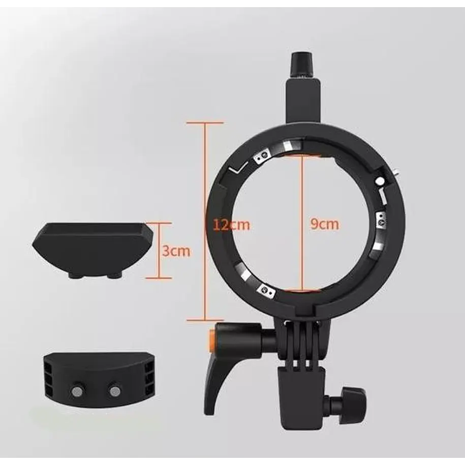 Triopo TR-05B Montura para Flash Speedlight y Accesorios Montura Bowens 4