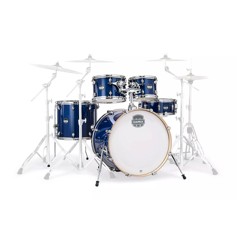 Mapex Mm529sfod Shell Pack Mars Maple Series Midnight Blue Mapex 1