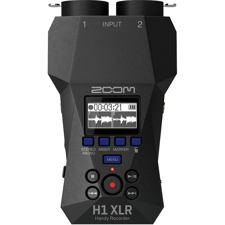Zoom H1 XLR Grabadora Portatil de Audio Para Video 1