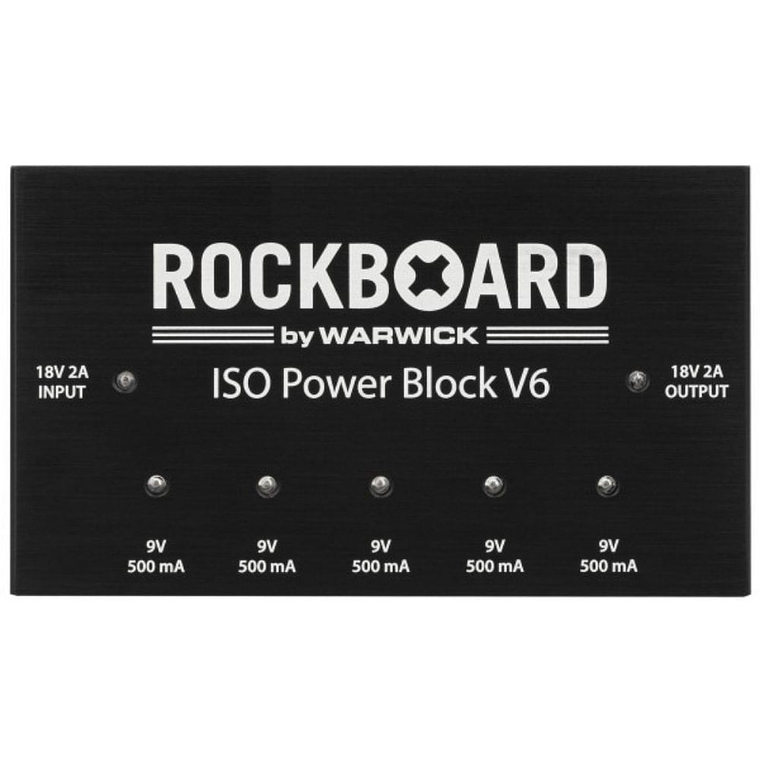 Rockboard Rbo Pow Blo Iso 6 Fuente Poder Pedal P/ 6 Pedales Rockboard 1