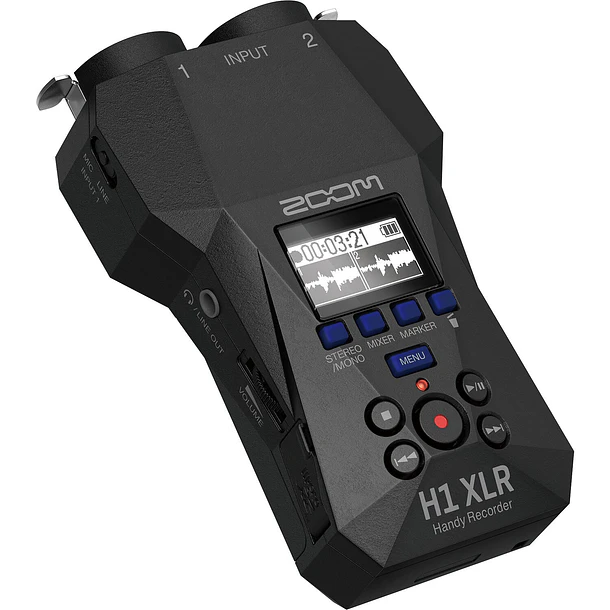 Zoom H1 XLR Grabadora Portatil de Audio Para Video 4