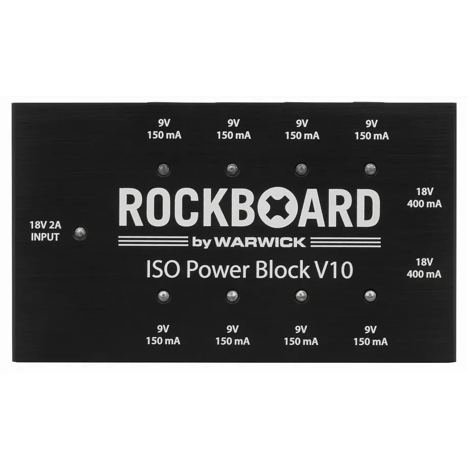 Rockboard Rbo Pow Blo Iso 10v2 Fuente Poder Pedal Rockboard 1