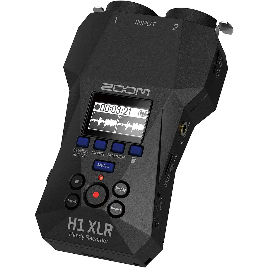 Zoom H1 XLR Grabadora Portatil de Audio Para Video 5