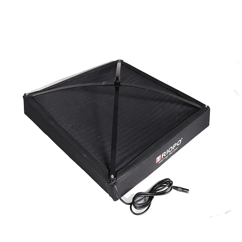 Triopo Fold2 Lamp PRO 150W E  Led Plegable 60x60 cm Bicolor Con Adaptador V-Mount 2
