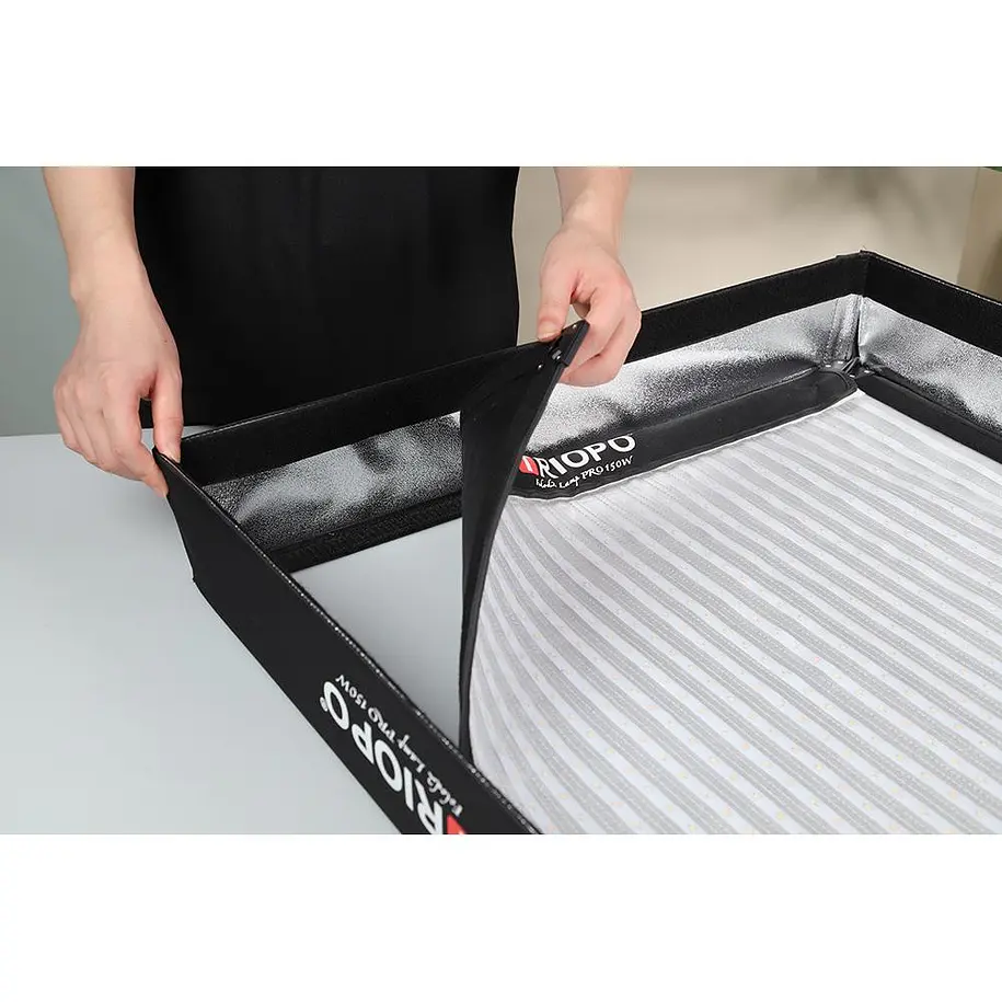Triopo Fold2 Lamp PRO 150W E  Led Plegable 60x60 cm Bicolor Con Adaptador V-Mount 3