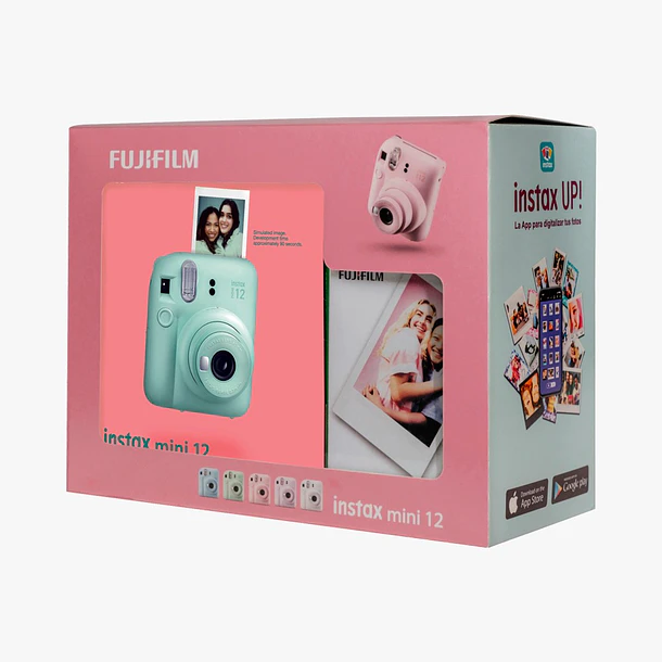 INSTAX KIT MINI 12 MINT GREEN + FILM X10 3