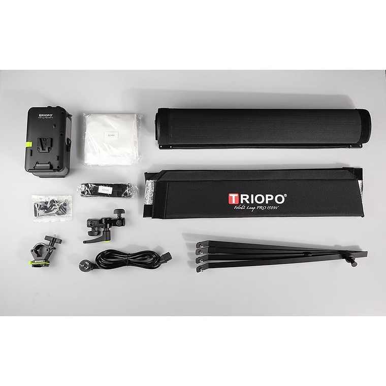Triopo Fold2 Lamp PRO 100W E  Led Plegable 40x60 cm Bicolor Con Adaptador V-Mount 2